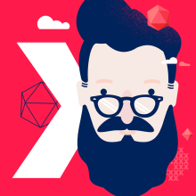 TEDx Tucumán 2016. Design, Animação, Direção de arte e Ilustração digital projeto de Sebastian Hadla - 20.08.2016