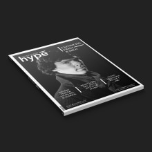 Marca Hype, portadas de revista e interiores. Design editorial, Design gráfico, Tipografia, e Retoque fotográfico projeto de Guillermo Castañeda - 04.02.2018