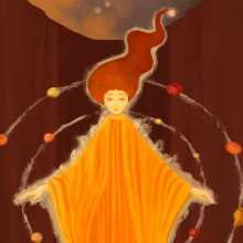 Altar a Remedios Varo. Traditional illustration project by Diana Alderete - 11.20.2018