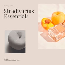 Stradivarius Essentials | Packaging. Projekt z dziedziny  Manager art, st, czn, Projektowanie graficzne i Projektowanie opakowań użytkownika Andrea Arqués - 31.12.2018