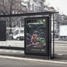 Campaña publicitaria Mini. Un proyecto de Diseño gráfico, Retoque fotográfico, Creatividad y Diseño de carteles de Roberto Román Ortiz - 31.03.2018