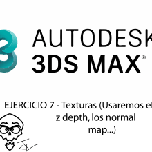 3DS MAX - EJERCICIO 7 Texturas usaremos CrazyBump Ein Projekt aus dem Bereich 3D und Videospiele von Joas Valladares Caceres - 06.01.2019