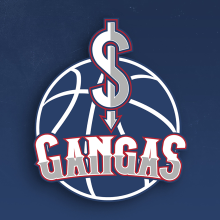 Logo Gangas - ropa deportiva. Br, ing & Identit project by Ricard Colom Romero - 10.01.2018