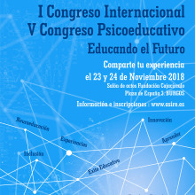 Congreso Psicoeducativo. Design, and Graphic Design project by Virginia Gomez Cayon - 10.10.2018
