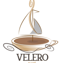Imagen Corporativa / Velero Café. Un proyecto de Br, ing e Identidad y Arquitectura interior de Sofía Villota - 08.01.2018