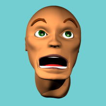 Mi Proyecto del curso: Rigging: articulación facial de un personaje 3D. Un projet de 3D, Animation, Animation 3D , et Art conceptuel de Artai Fernandez - 10.01.2019