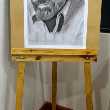 Mi Proyecto del curso: Retrato realista con lápiz de grafito. Informática projeto de diego Cuenca - 11.01.2019