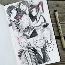 Notebooks. Un progetto di Illustrazione tradizionale di Virginia Brun - 12.01.2019