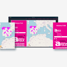 Mapa de Festivales Folk. UX / UI, Web Design, e Desenvolvimento Web projeto de La GIStería - 15.01.2019