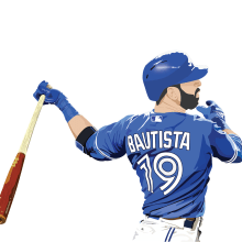José Butista (Baseball Player). Un progetto di Illustrazione vettoriale di John Fernández - 18.01.2019