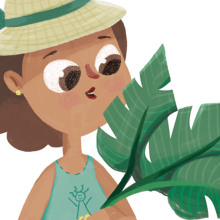 Chicas con Plantas // Plant Ladies. Een project van Traditionele illustratie, Digitale illustratie y  Concept art van Ana Callegari - 10.06.2018