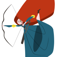 Princesas bastante parecidas a las de Disney. Ilustração tradicional, Animação, Design de personagens e Ilustração digital projeto de José Luis Ágreda - 22.01.2019