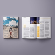 El Viajero. Un proyecto de Diseño editorial de Danitko - 24.01.2019