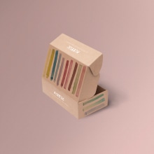 Packaging Papelería.. Un proyecto de Diseño gráfico, Packaging y Diseño de producto de sarabarahona - 24.01.2019