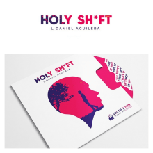 Diseño portada - HOLY SH*FT. Un proyecto de Diseño gráfico de Álvaro Javier Ojeda Acosta - 26.01.2019
