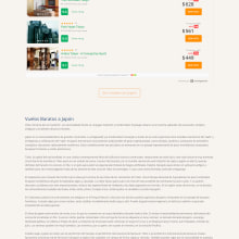 Hoteles y Vuelos Baratos a Japón. Web Design project by Jose Luis Torres Arevalo - 01.26.2019