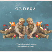 Poster Ordesa. Ilustração tradicional, Design gráfico, Criatividade, e Design de cartaz projeto de Pol Serrano - 29.01.2019