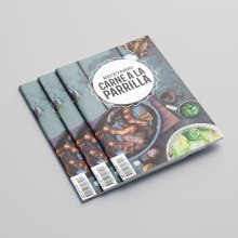 Recetario Carne a la Parrilla. Editorial Design, T, and pograph project by Ramón Arceo - 01.31.2019