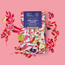 Diseño de estampados para packaging de té. Illustration, Packaging, and Pattern Design project by Mónica Muñoz Hernández - 01.31.2019