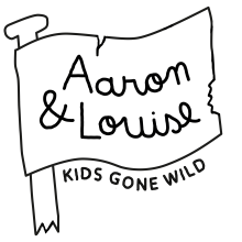 Aaron & Louise. Kids gone wild. Design, Game Design, Interior Design, To, Design, and Printing project by Diana Franov Saladrigas - 01.31.2019
