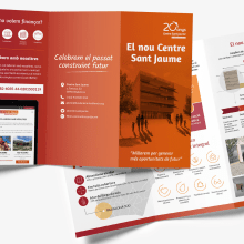Centre Sant Jaume. Design gráfico projeto de Carolina Ontiveros - 22.02.2018