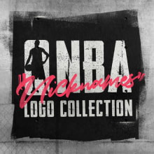 NBA Nicknames logo collection. Br, ing e Identidade, Design gráfico, e Design de logotipo projeto de Jorge González Molinero - 02.02.2019