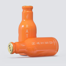 Hatsu Tés Botellas. 3D, Design de produtos, Produção audiovisual, e Fotografia do produto projeto de Alejandro Herrada González - 06.02.2019
