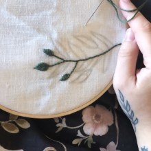 Mis primeros bordados.. Embroider, and Sewing project by Sandra Regidor Ramos - 02.08.2019