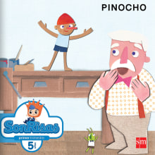 Children's Books - Pinocho (Editorial SM). Traditional illustration, and Drawing project by Laia Capdevila - 02.08.2019