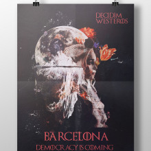 Poster Decidim . Un proyecto de Diseño, Bellas Artes, Creatividad y Concept Art de Pol Serrano - 10.02.2019