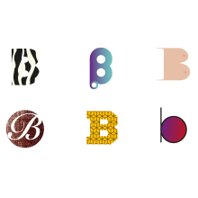 Nuevo proyectoColección logo ::: B :::. Un proyecto de Diseño, Diseño gráfico, Tipografía, Diseño de iconos y Diseño de logotipos de Veronica Sanchez - 11.02.2019