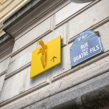 Parisian shared gardens. Un projet de Direction artistique, Design de l'information , et Signalisation de Héloïse KERBRAT - 13.02.2019