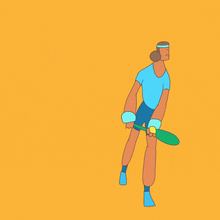 Serve & Squash - Animación 2D y Proceso. Character Design, 2D Animation, and Digital Illustration project by Sergio Castañeda - 02.14.2019
