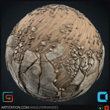 Coastal Beach - Substance Designer. 3D, and Video Games project by Angel Fernandes - 01.16.2019