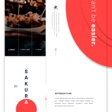 Web para Restaurante japones. Un proyecto de Diseño, UX / UI, Diseño gráfico, Diseño Web y Desarrollo Web de Miquel Costa - 20.02.2019