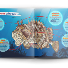 Sea Monsters & Co. Un proyecto de Diseño gráfico de Nuria Ayma Comas - 30.07.2017