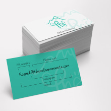 Tarjetas de visita - Business cards. Un projet de Br, ing et identité , et Design graphique de Raquel Pérez-Cortés López - 22.02.2019