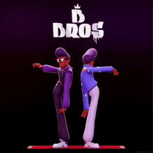 B-Brothers. 3D, e Design de personagens projeto de Rafael Carmona - 12.01.2016