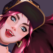 Fan art League of Legends (En proceso). Digital Illustration, and Video Games project by Sofía Quiles Marcos - 03.01.2019