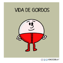 Mi Proyecto del curso: Vida de gordos. Comic, Cop, writing, and Vector Illustration project by Poncho Gonzalez - 03.03.2019