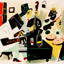The Complete Cuban Jam Sessions. Traditional illustration, and Animation project by David Navas - 01.05.2019