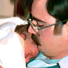 Mi padre y yo. Un proyecto de Ilustración digital de Jose Antonio Moreno Monsalve - 05.03.2019