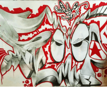 Graffiti Snoop - Lapiz y rotulador. Pencil Drawing, Drawing, and Artistic Drawing project by Jonny GC - 03.06.2019