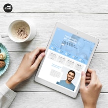 Diseño web para Clinica Dental Identis. Design, Graphic Design, Web Design, Web Development, and Social Media project by Éruga Comunicación - 03.07.2019