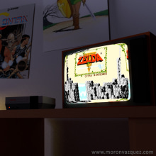 Retro habitacion Lowpoly 3D. Un proyecto de 3D de Fco Javier Morón Vázquez - 04.02.2019