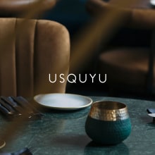 Usquyu - Peruvian Dining. Direção de arte, Br e ing e Identidade projeto de Mónica Reyes Samanamú - 09.03.2019