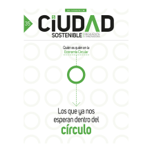 Revista Ciudad Sostenible 35. Design gráfico projeto de David García Rincón - 10.10.2018