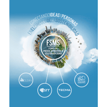 Memoria Foro Medio Ambiente y Sostenibilidad FSMS 2018. Design gráfico projeto de David García Rincón - 05.03.2019