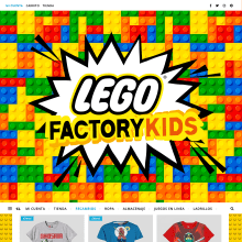 LEGO FACTORY KIDS. Graphic Design project by Cri Fel - 03.18.2019