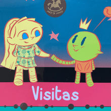 Visitas. Illustration, Editorial Design, Writing, and Creativit project by Natalia Méndez - 03.19.2019